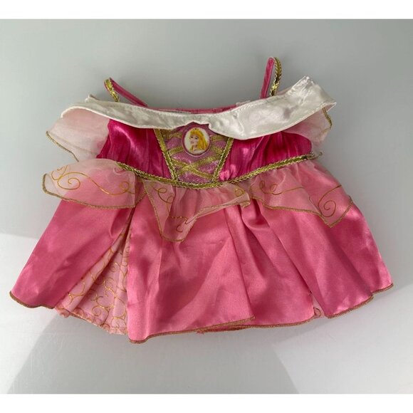 Build-a-Bear Aurora Sleeping Beauty Disney Princess Dress Pink Girly Read - Picture 13 of 13